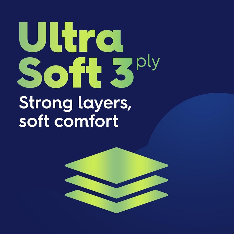 White Cloud Ultra Comfort Lotion 3-Ply Facial Tissue with Aloe & Vitamin E, 18 Box Multipack, 60 Tissues Per Box - Image 2